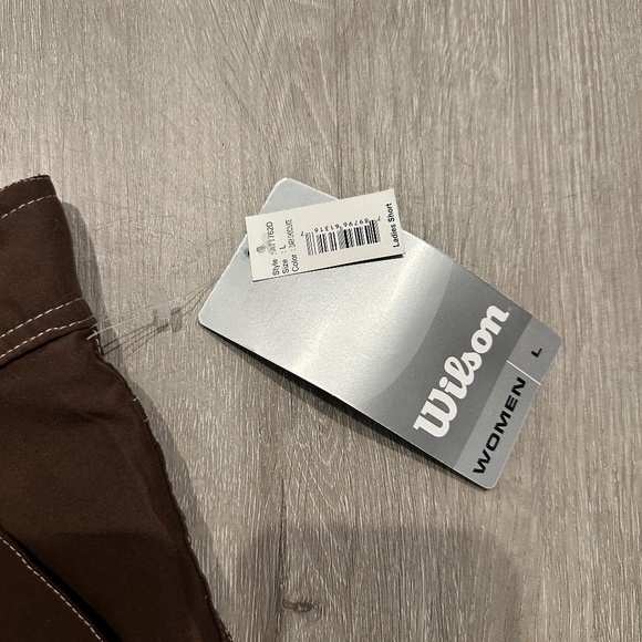 Wilson Light Weight Brown Shorts | Size Large | 10" Inseam | NWT - Picture 4 of 11